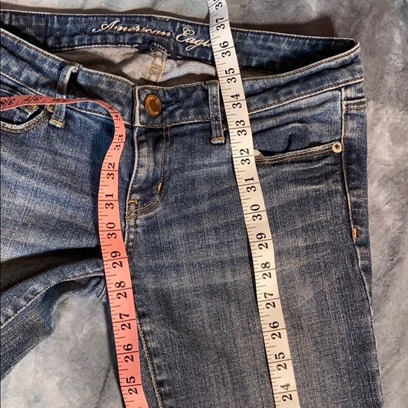 American Eagle Distressed Stretch Skinny Jeans - Picture 12 of 16